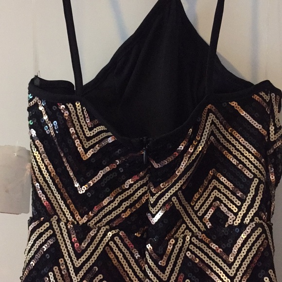 Art Deco Style Sequined Dress - Picture 3 of 3